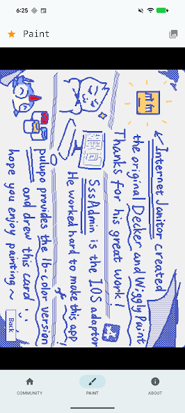 WigglyPaint Android gallery