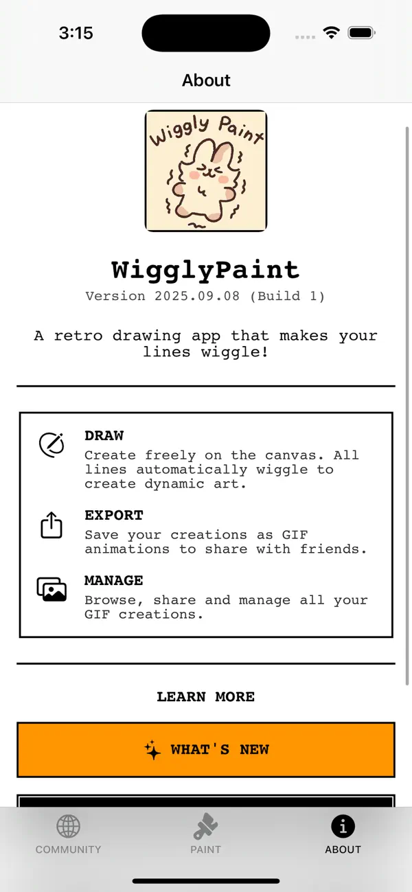 WigglyPaint my works